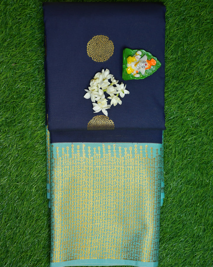 Kanchi semi silk gold zari Velmayil Silks