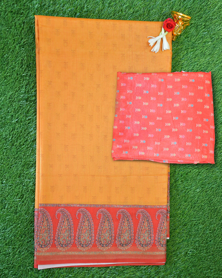 Makka silk with elegant soft saree