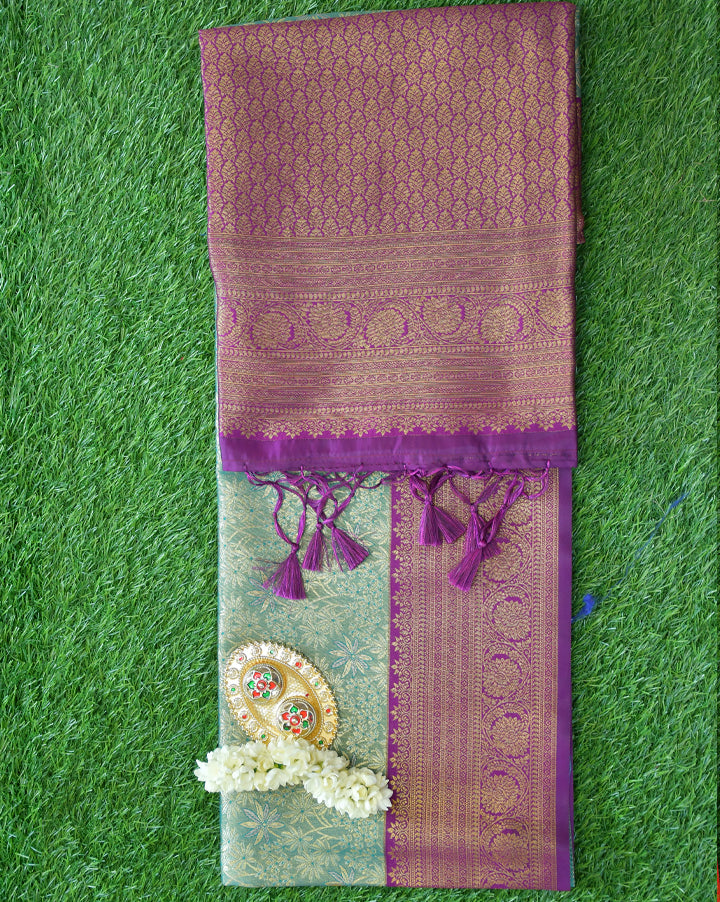 Designer soft silk Velmayil Silks