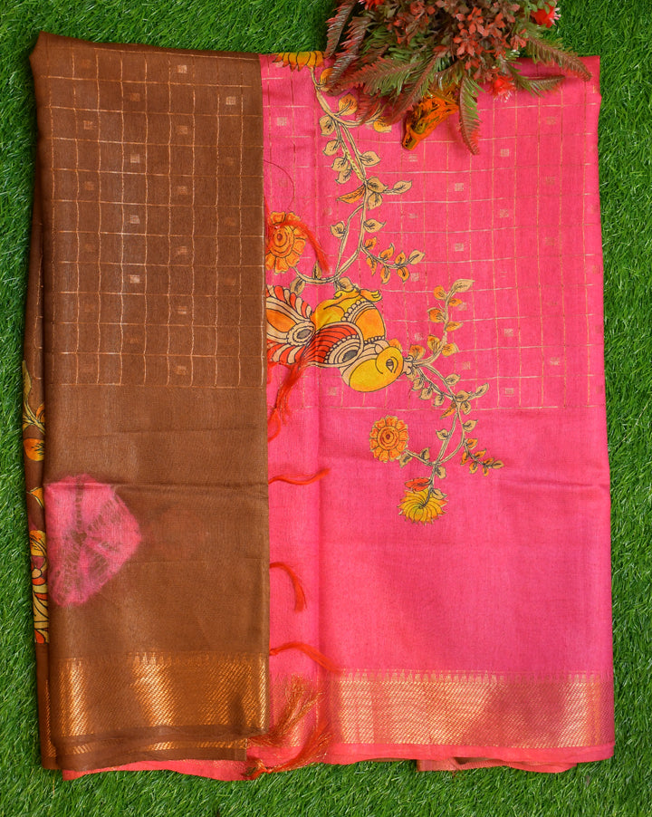 Kalamkari saree Velmayil Silks