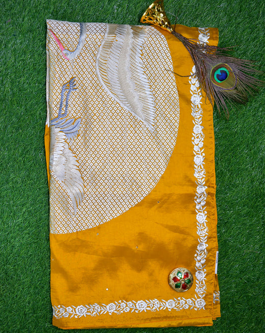 Pure raw silk Velmayil Silks