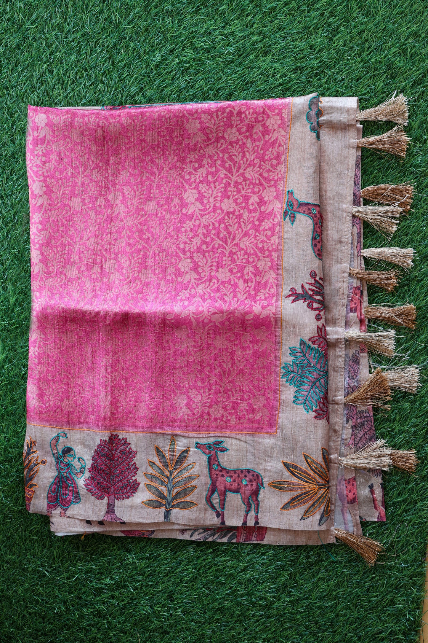 Banarasi silk with emboraidary saree Velmayil Silks