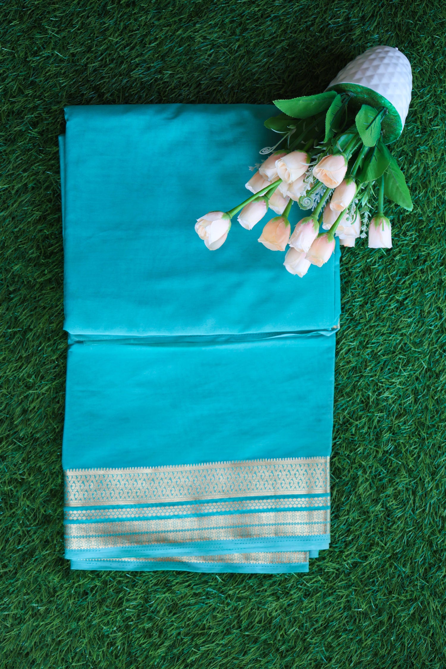 Mysore silk soft plain sarees