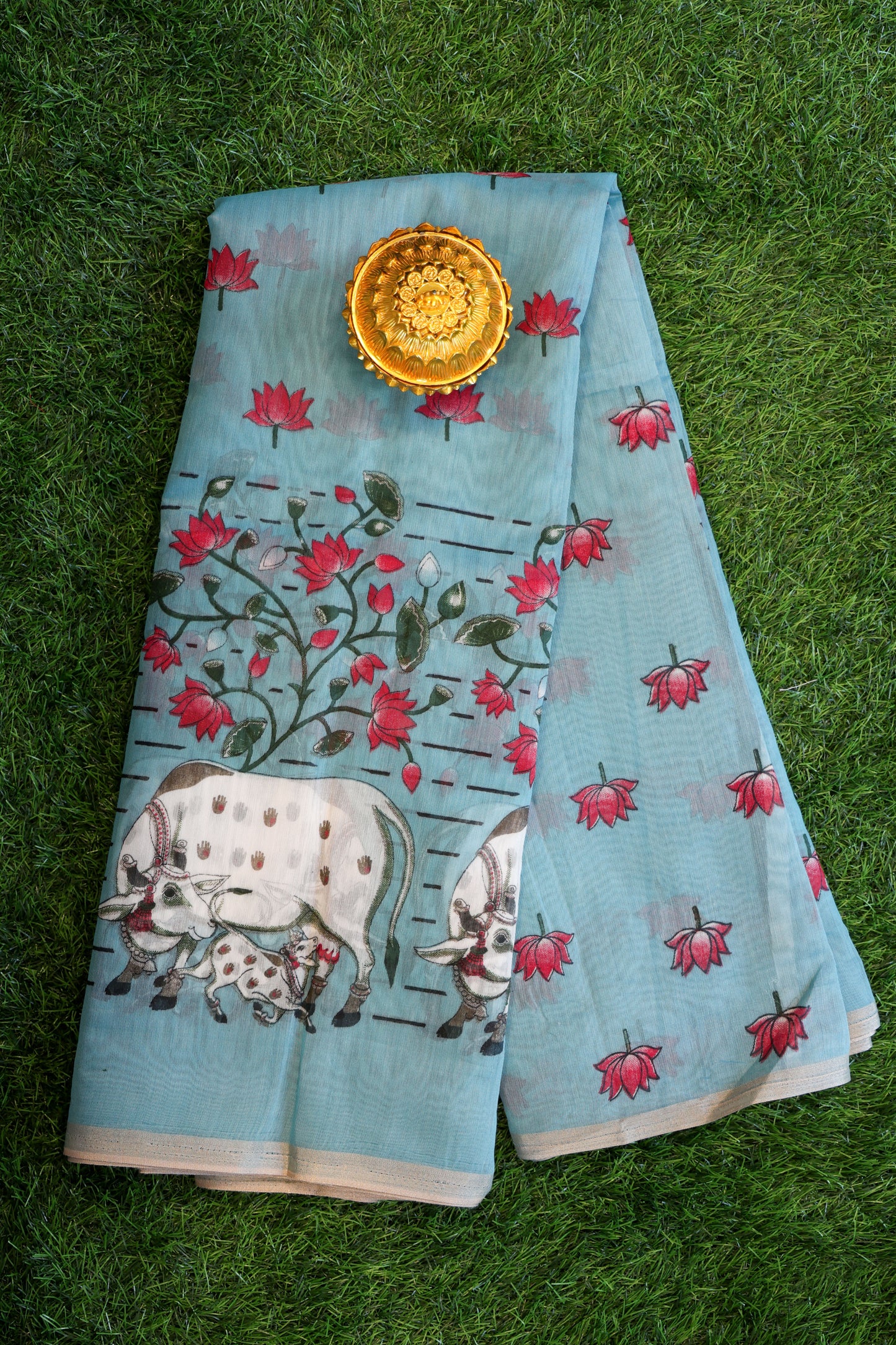 Linen cotton Velmayil Silks