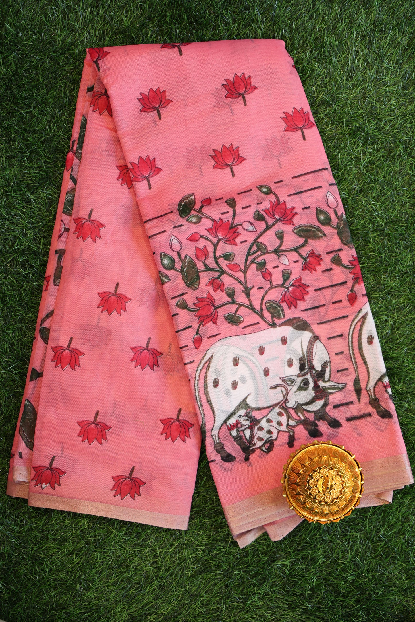 Linen cotton Velmayil Silks