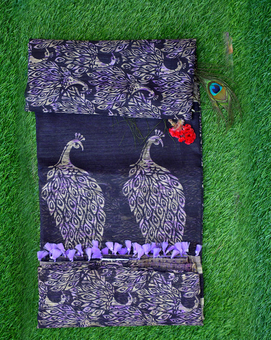 peacock design sarees