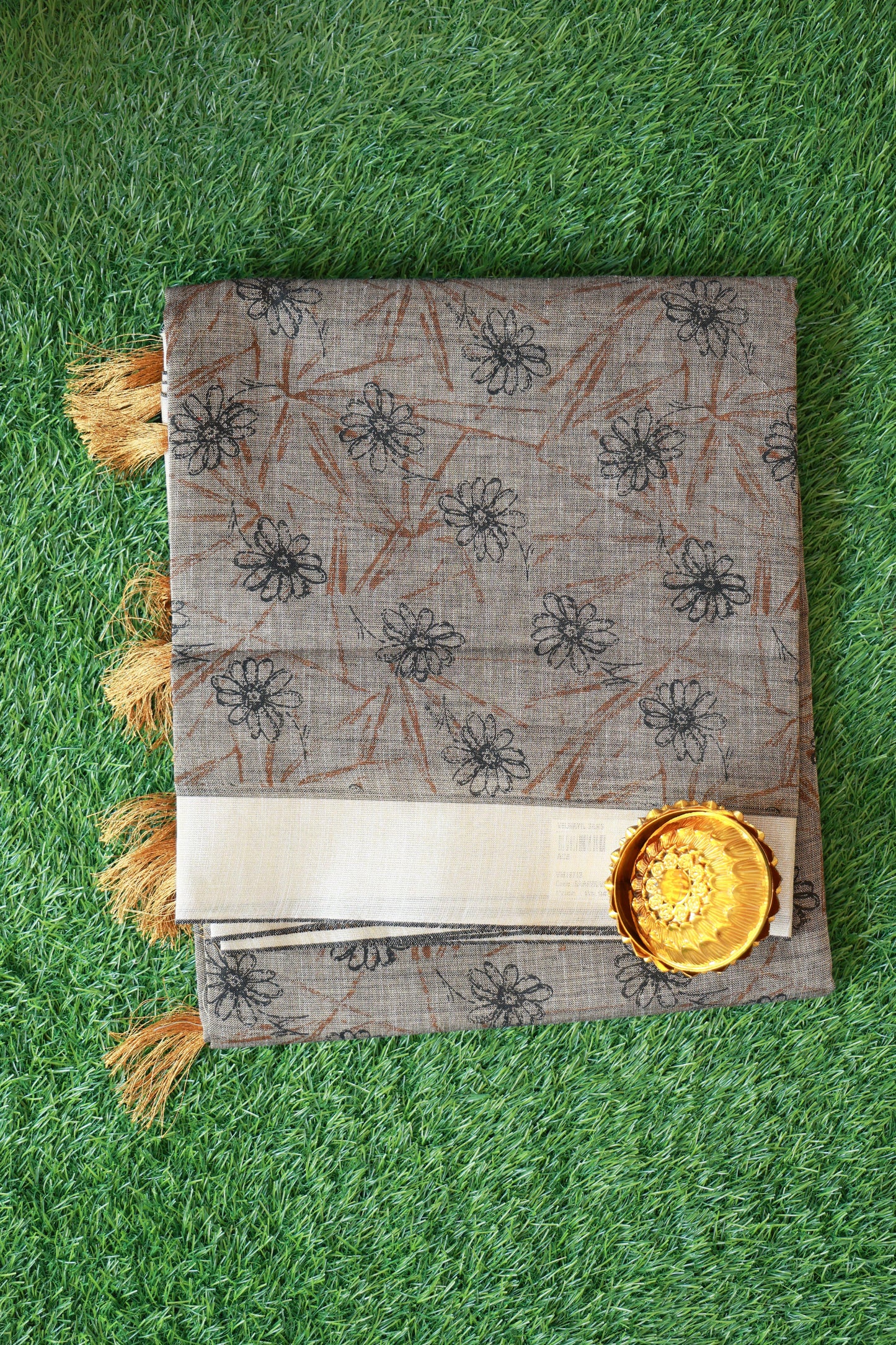 Linen cotton Velmayil Silks
