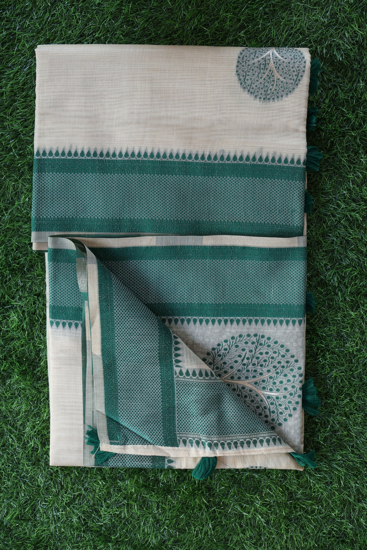 Linen cotton Velmayil Silks
