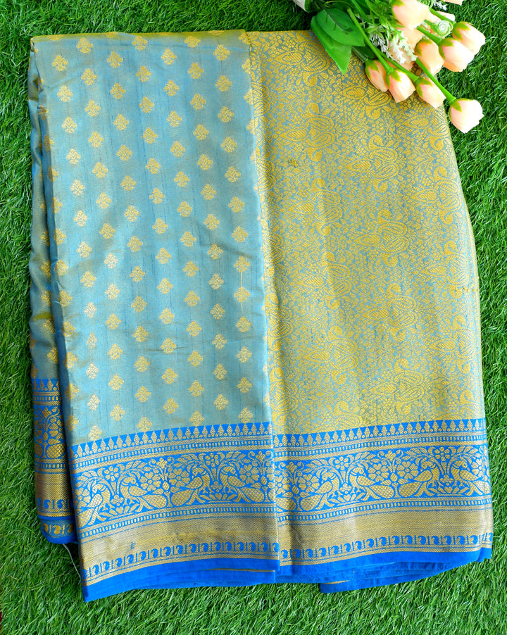 Soft silk with double shade colors