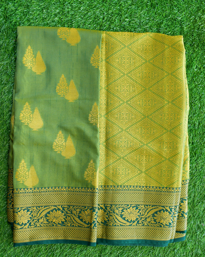 Soft silk with double shade colors