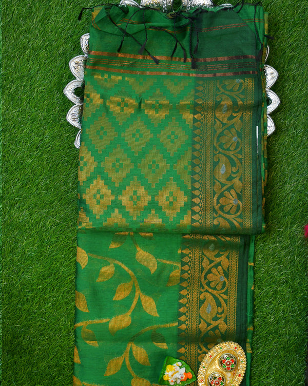 Cotton designer saree