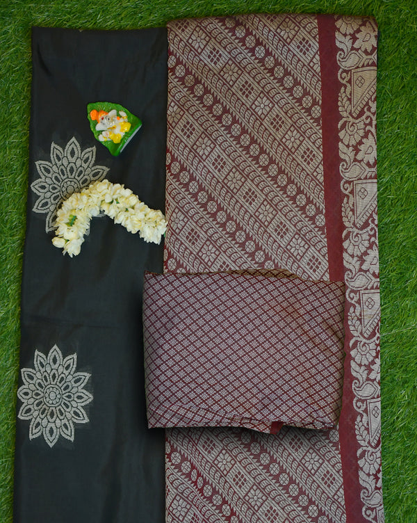 Soft silk hand loom saree