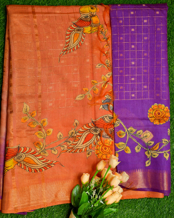 Kalamkari saree