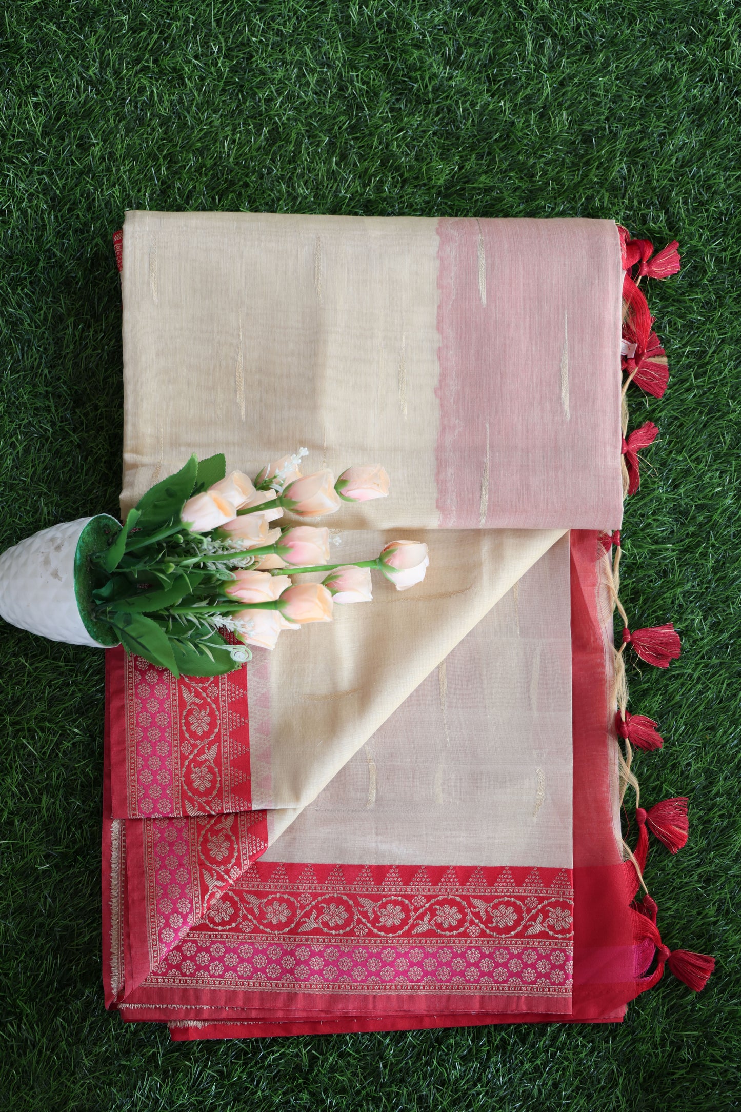 Linen cotton Velmayil Silks
