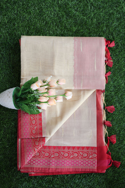 Linen cotton Velmayil Silks