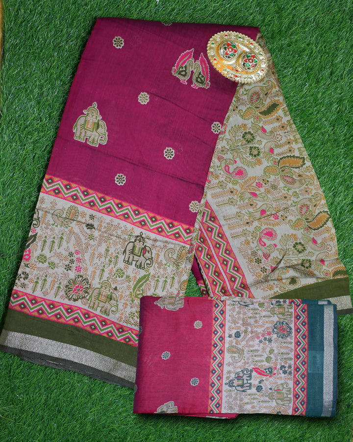 Rajasthani silk