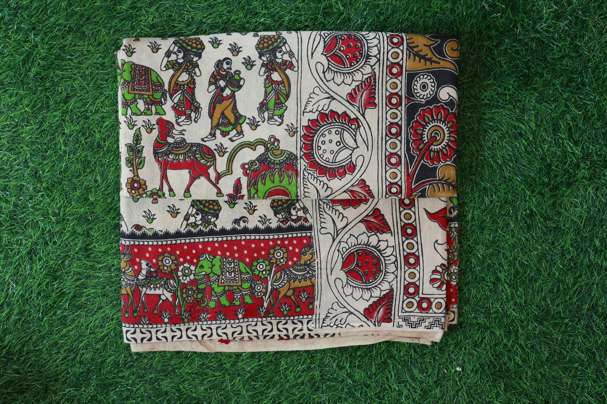 Kalamkari saree Velmayil Silks
