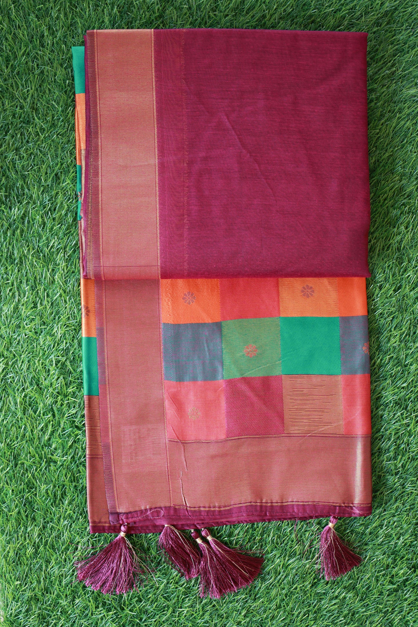 Linen cotton Velmayil Silks