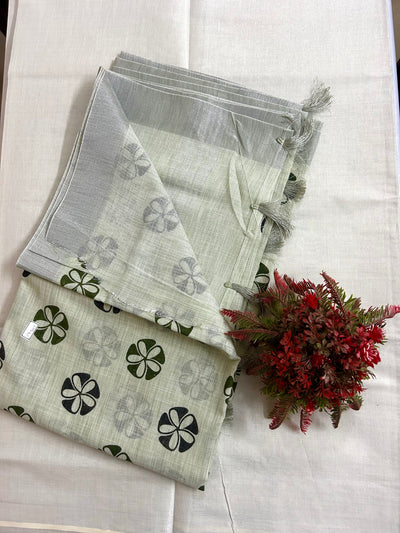 light green with silver shade