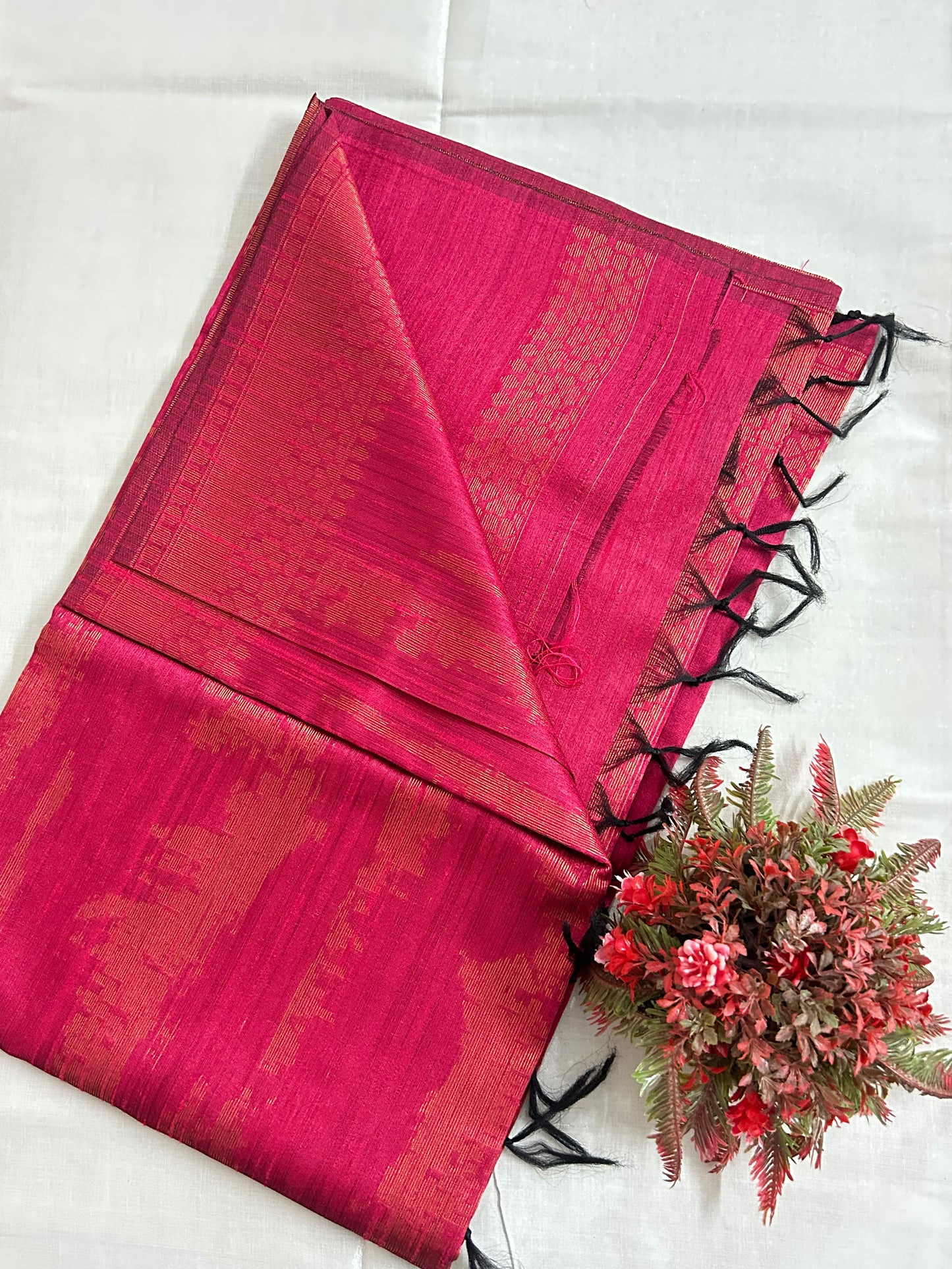 Raw silk