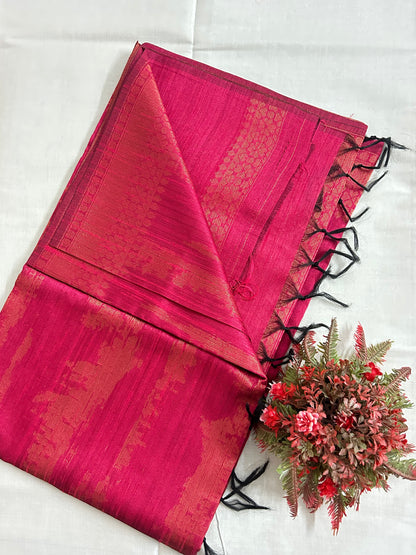 Raw silk