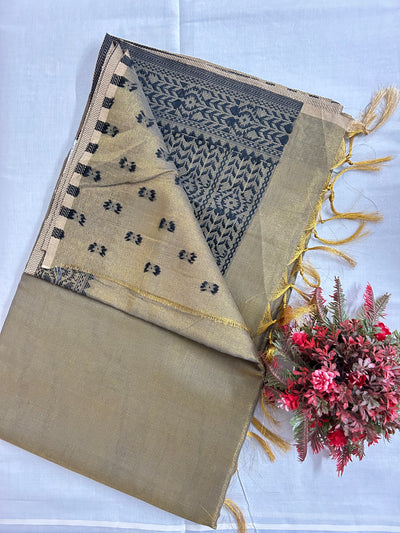 Black with golden shade