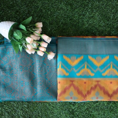 Pochampally semi soft silk