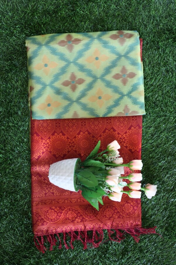 Pochampally semi soft silk