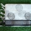 Black and white saree with design 11