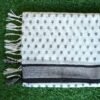 Black and white saree with design 8