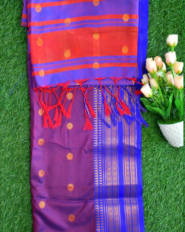 Soft silk with running blouse