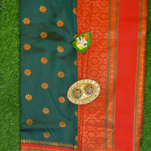216_c7c6f594-4d9a-4ff8-ade3-a6fbb886c962.jpg Soft silk retta patta border saree