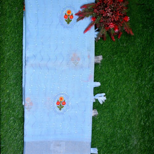 Linen cotton Embroidery