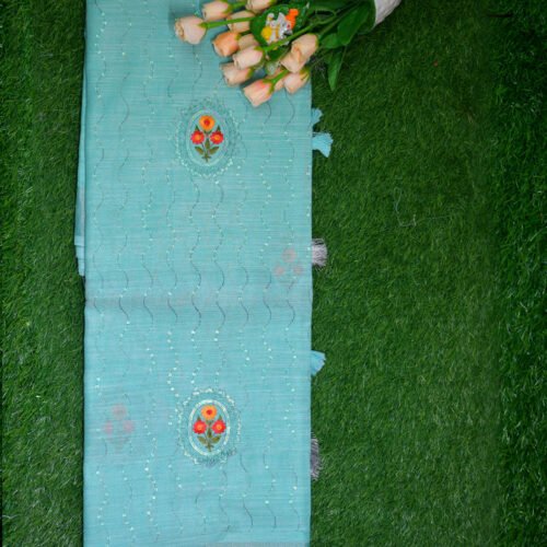 Linen cotton Embroidery