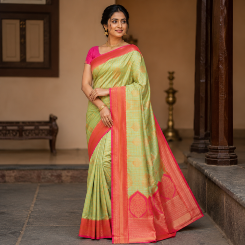 ChatGPT Image Aug 14, 2026, 04_06_48 PM Kanchi semi silk peacock design