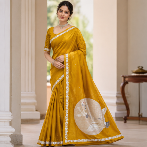 Pure raw silk