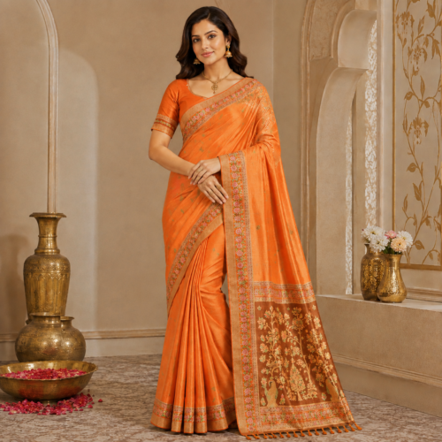 ChatGPT Image Aug 15, 2026, 05_58_20 PM Semi Tussar Silk Saree