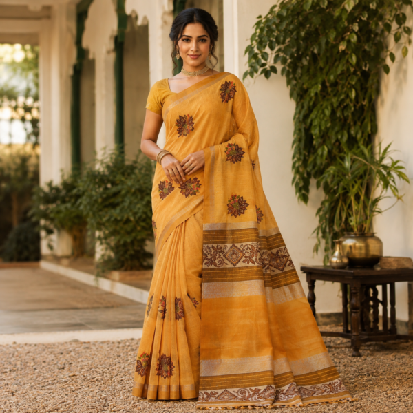 Cotton With Embroidery