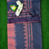 Tussar With Embroidery Work