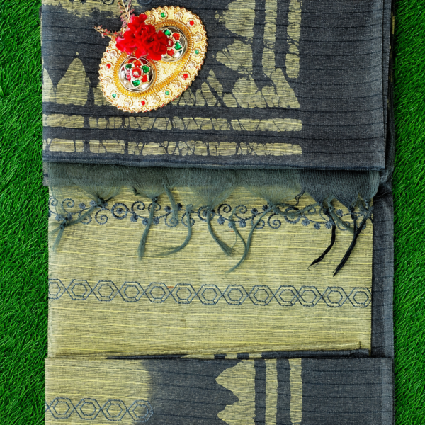 ChatGPT Image Aug 22, 2026, 03_36_26 PM Tussar With Embroidery Work