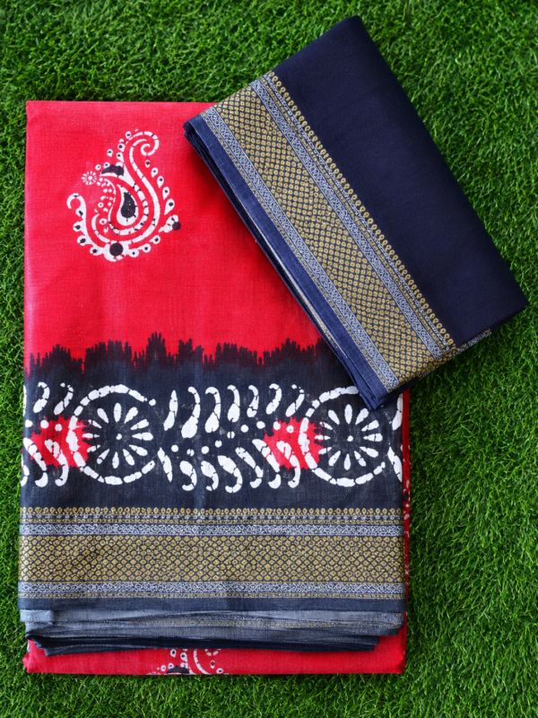 Bathic cotton sarees