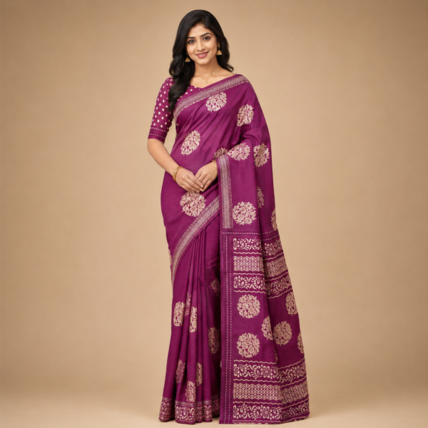 Nakshi silk cotton