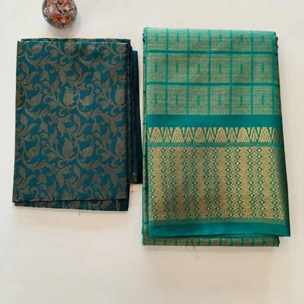 Banarasi gulzara semi silk