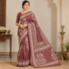 Tussar with kaantha work