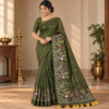 Kathi cotton with Embroidery design