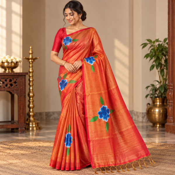 Kathi cotton  with print design