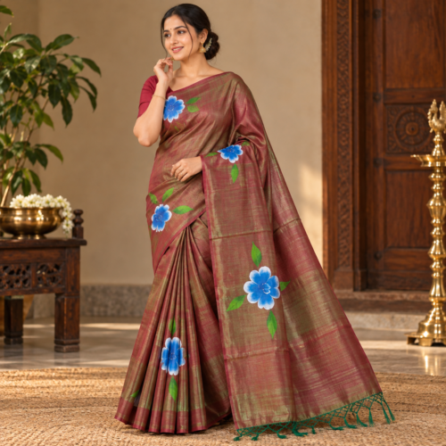 Kathi cotton with print design