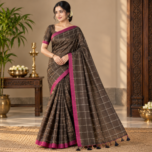 Kathi cotton with Sequence design