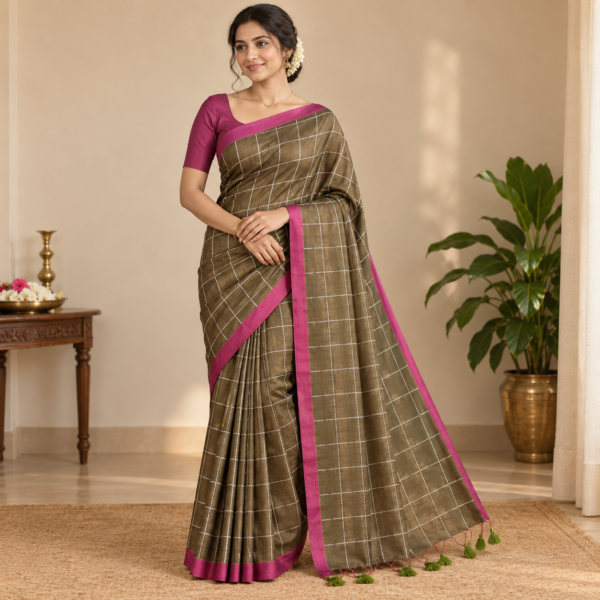 Kathi cotton with Sequence design