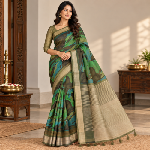 ChatGPT Image Sep 28, 2026, 11_05_55 AM cotton saree with marble design